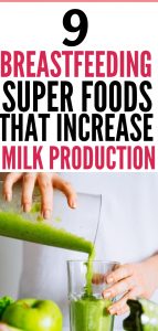 foods to boost milk supply