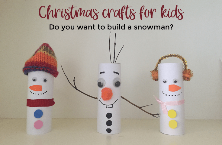 snowman christmas craft
