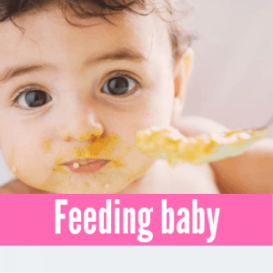 feeding baby