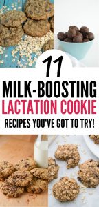 lactation cookie recipes for boosting milk supply