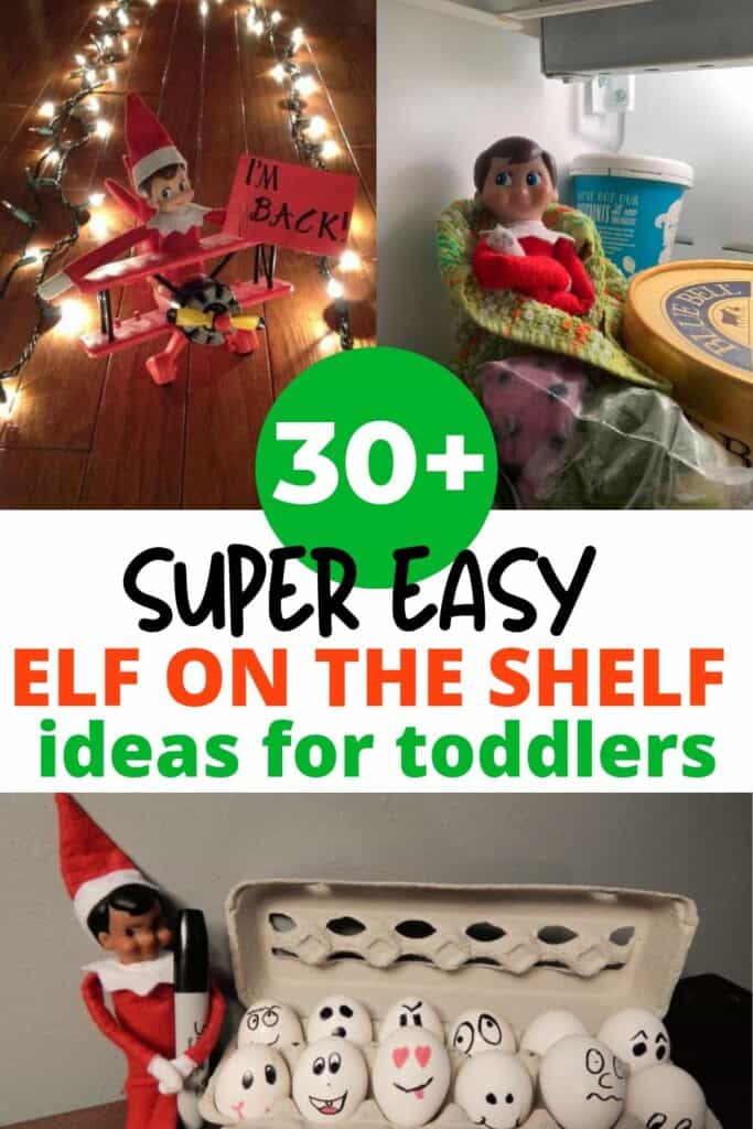 Elf on the shelf ideas for toddlers