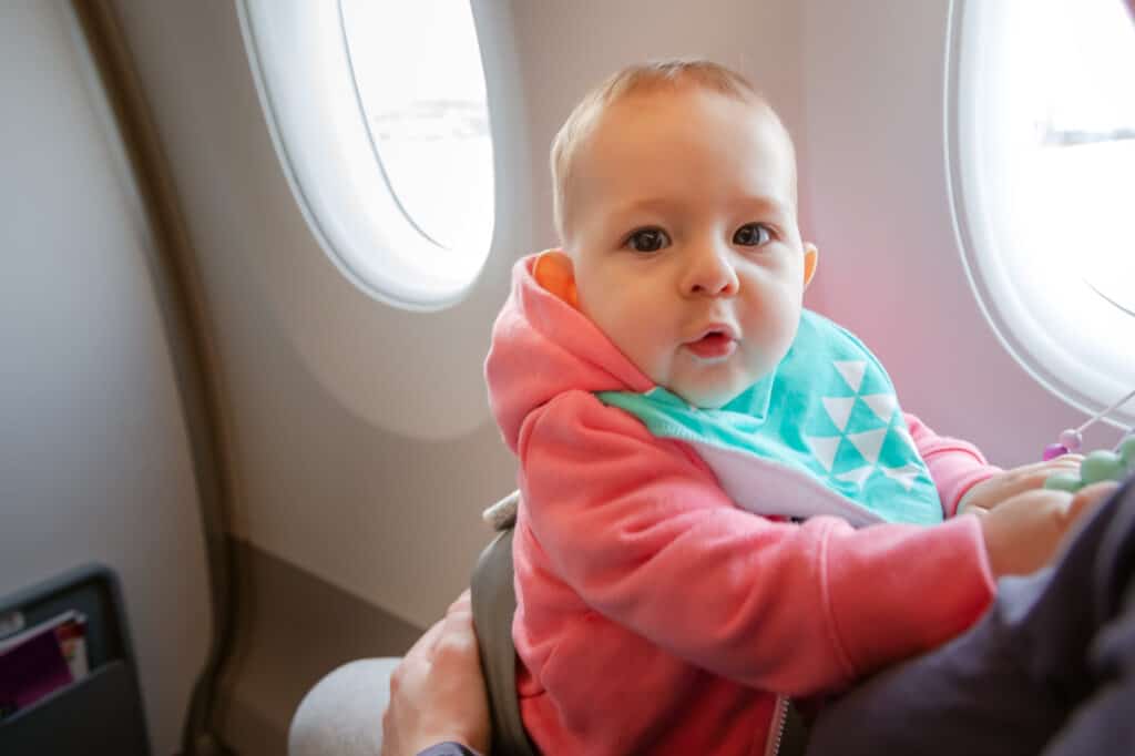 how to fly with a baby 