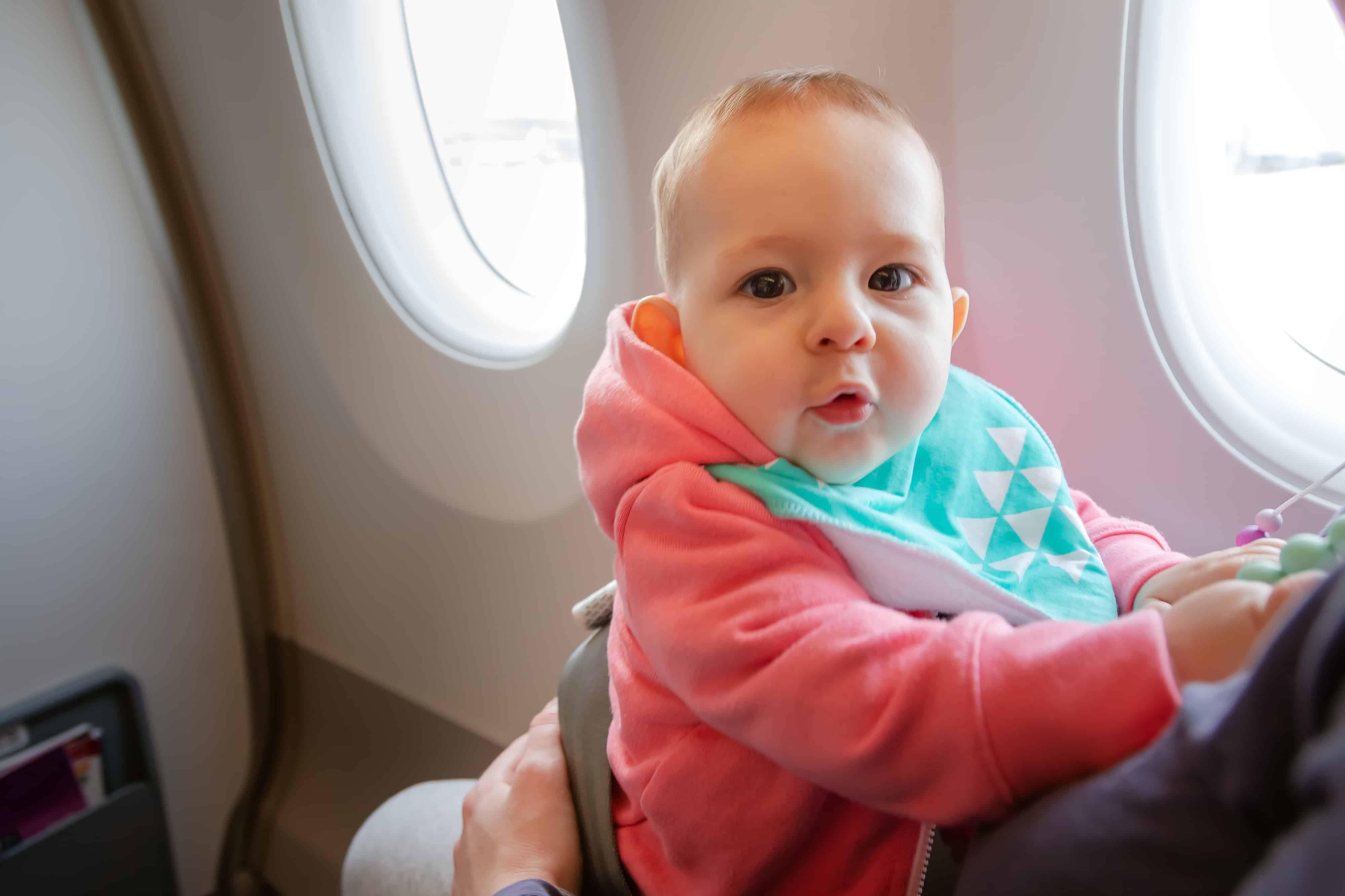 flying with a baby - Mom like you mean it