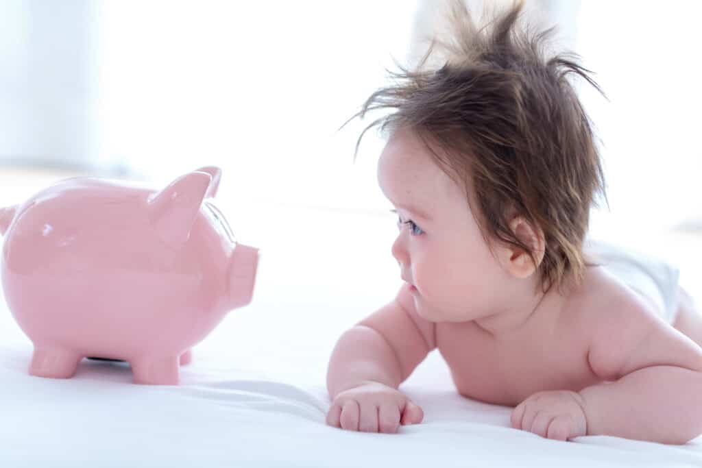 how much does a baby cost per month