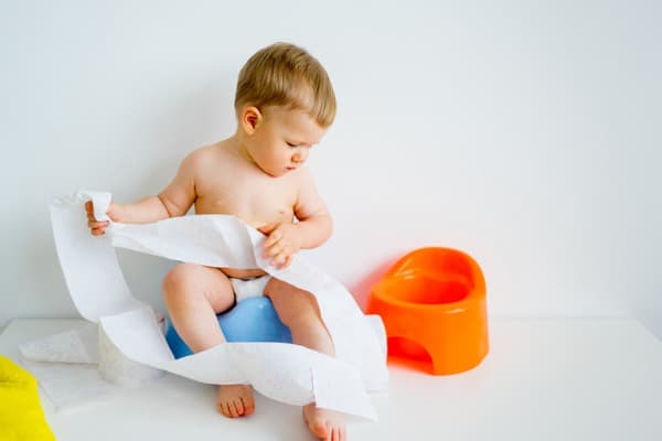 toddler poop on potty